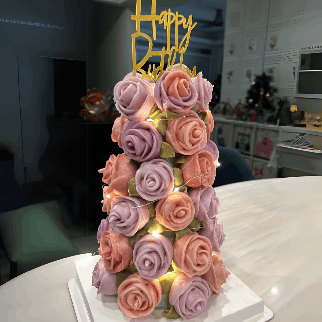 Royal Rose Delight Tower (35cm ht.)