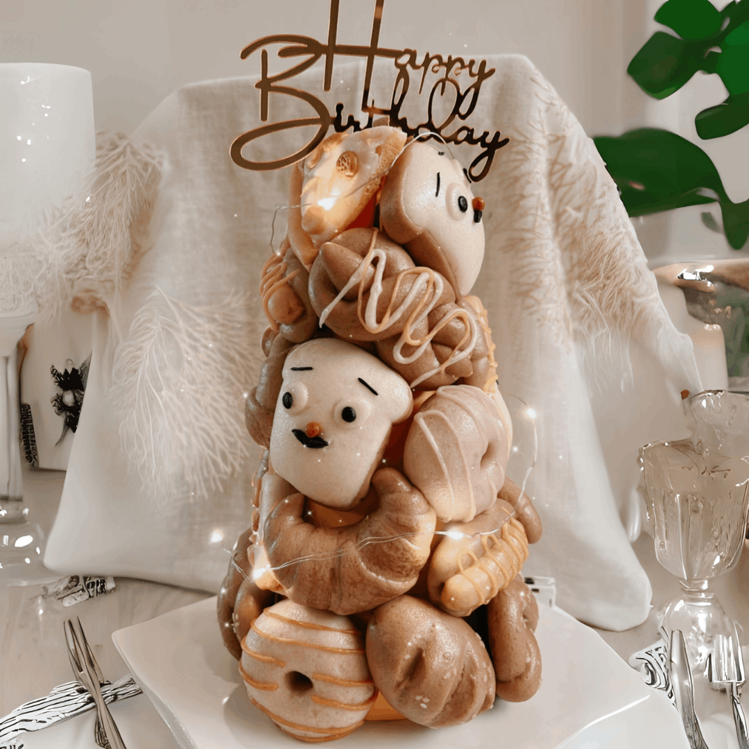 Bun-tiful Tower (35cm ht.)