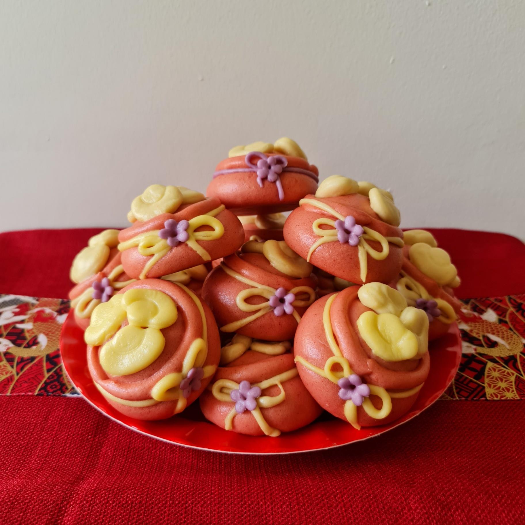 福袋拼盘包子 (有馅) / Lucky Bag Platter Bun (With Fillings)