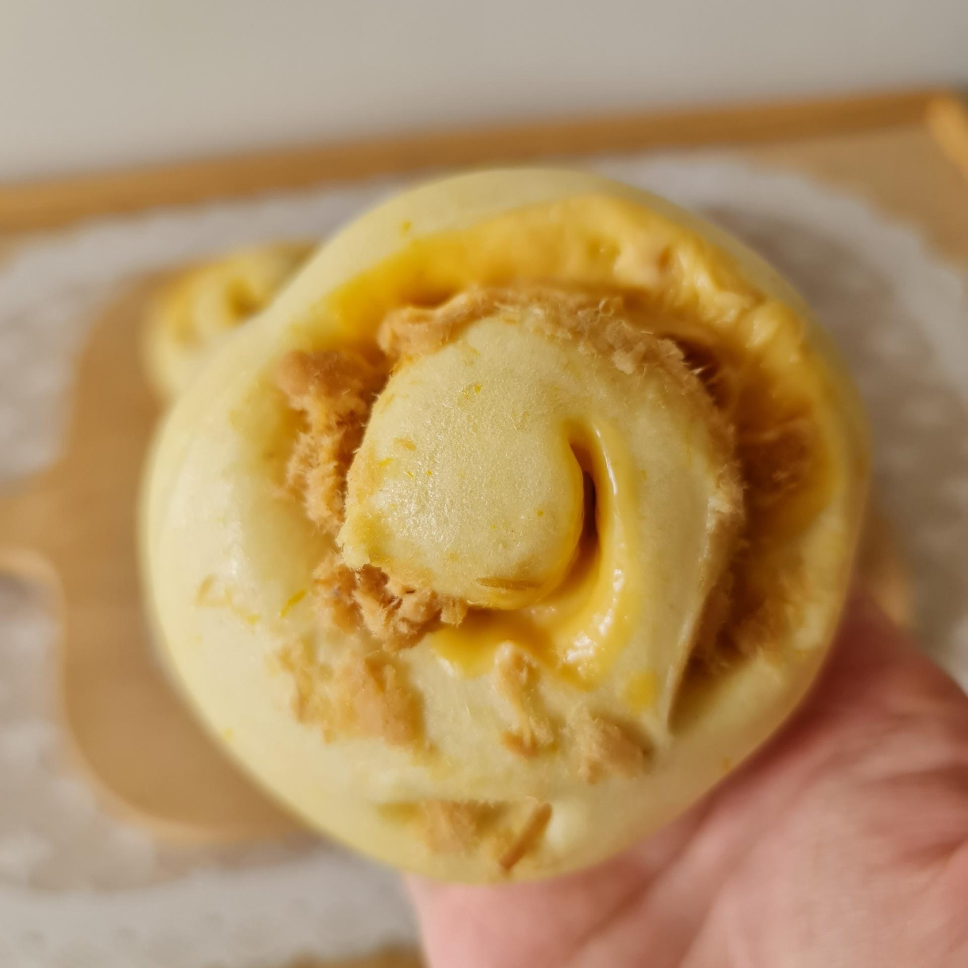 Cheesy Chicken Floss Bun