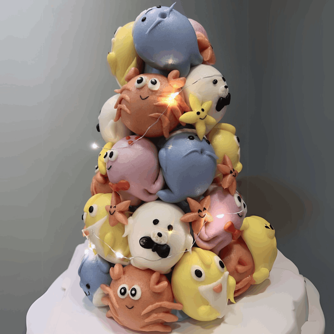 Ocean Fantasy Tower (35cm ht.)