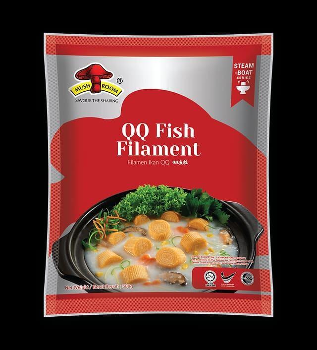 【Mushroom】QQ Fish Filament (500g) 鱼柱