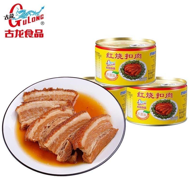 【古龙】红烧扣肉 383g