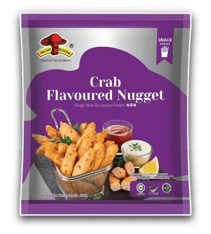 【Mushroom】Crab Flavoured Nugget 北海翅 (500g)