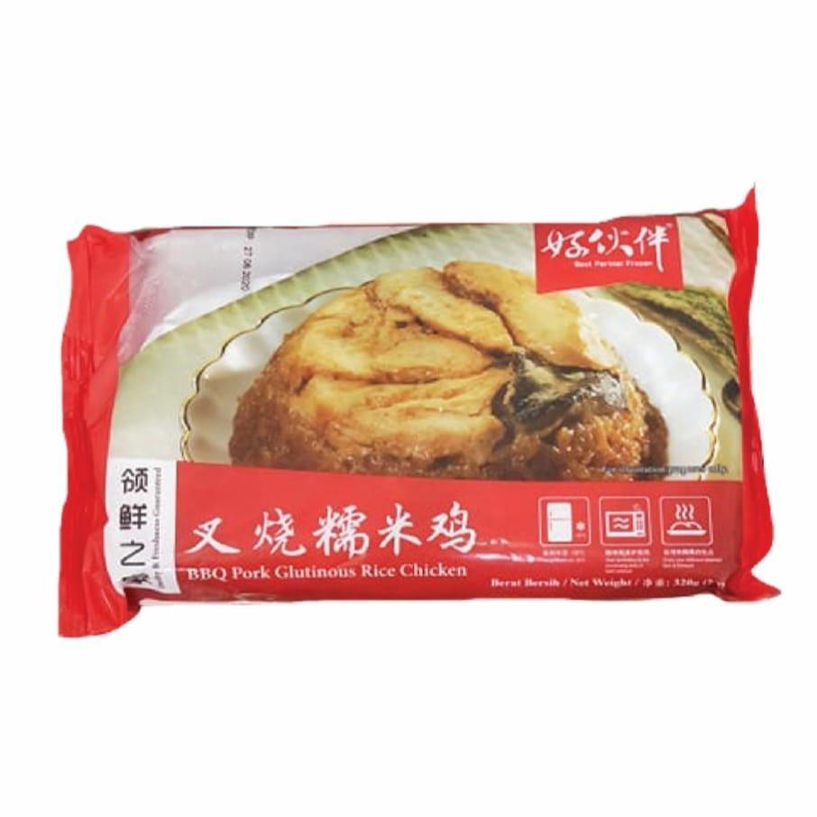 【好伙伴】BBQ Pork Glutinous Rice Chicken 叉烧糯米鸡 (2pcs)