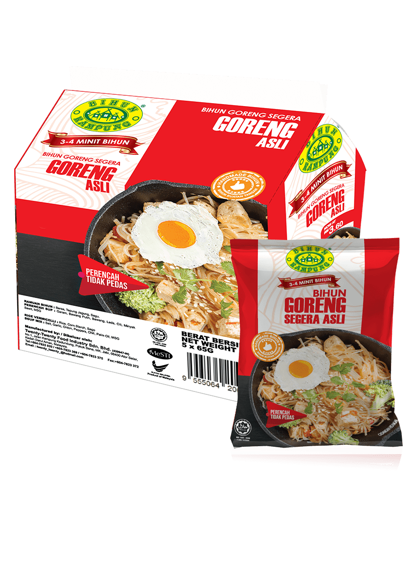 Bihun Kampung Goreng Segera Asli 5's x 65G