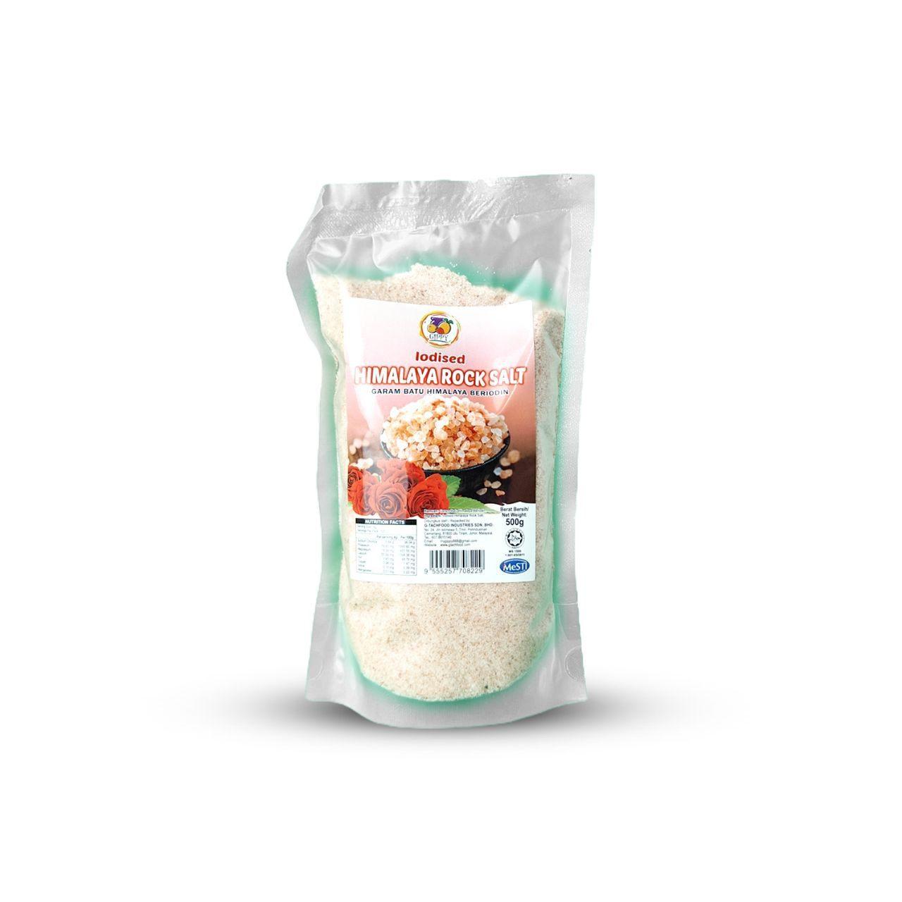 Gippy Natural Himalaya Pink Rock Salt 500G