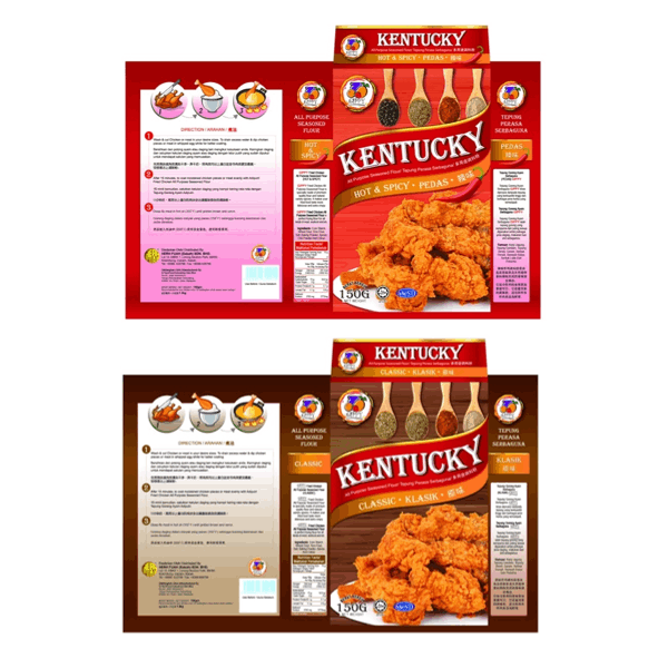 Gippy Kentucky All Purposed Seasoned Flour 150G
