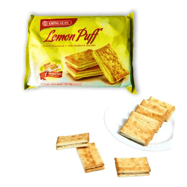 Khong Guan Lemon Puff 145G-7's