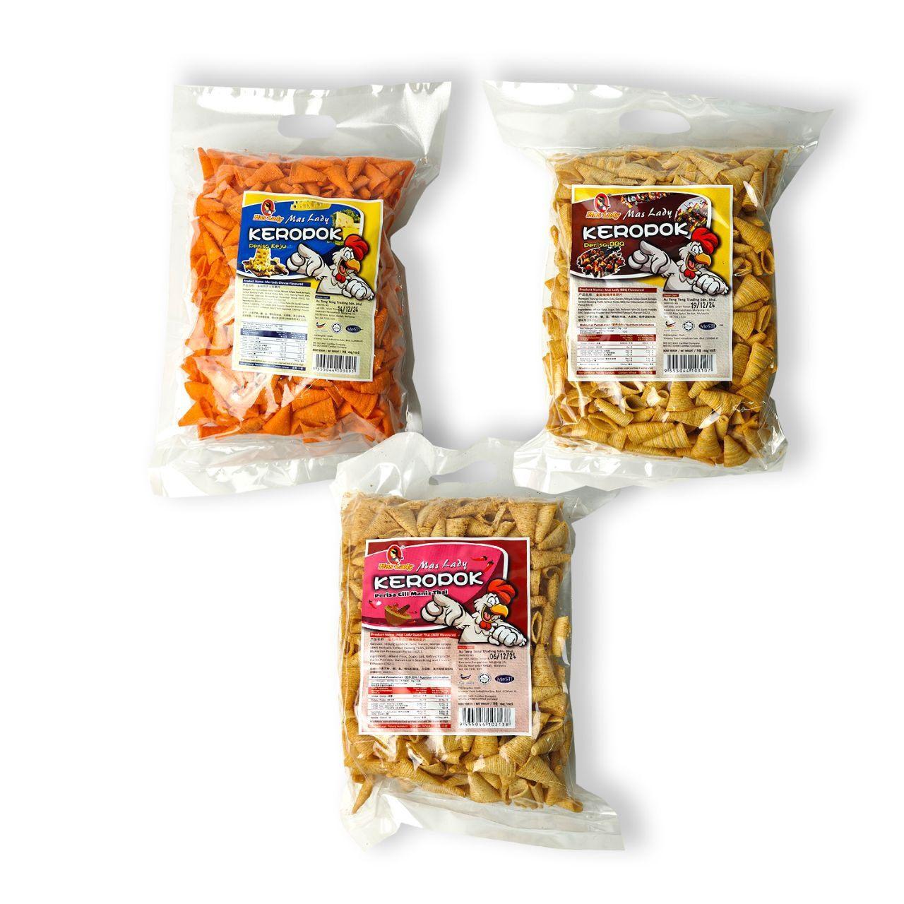 Mas Lady/Angry Bite Keropok 450G & 1KG