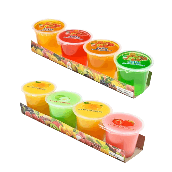 Moway Mixed Fruit Jelly/Pudding 120G x 4Cups