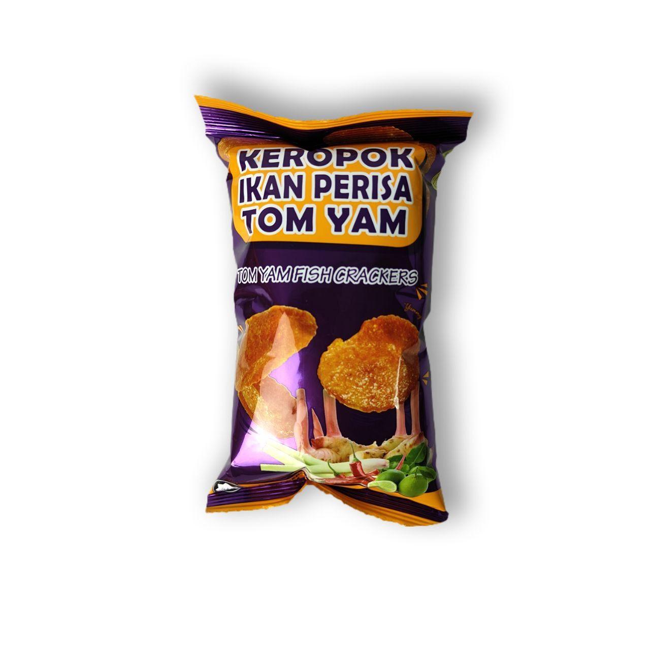 Cap Menara Keropok Ikan Segera Persia Tomyam 50G