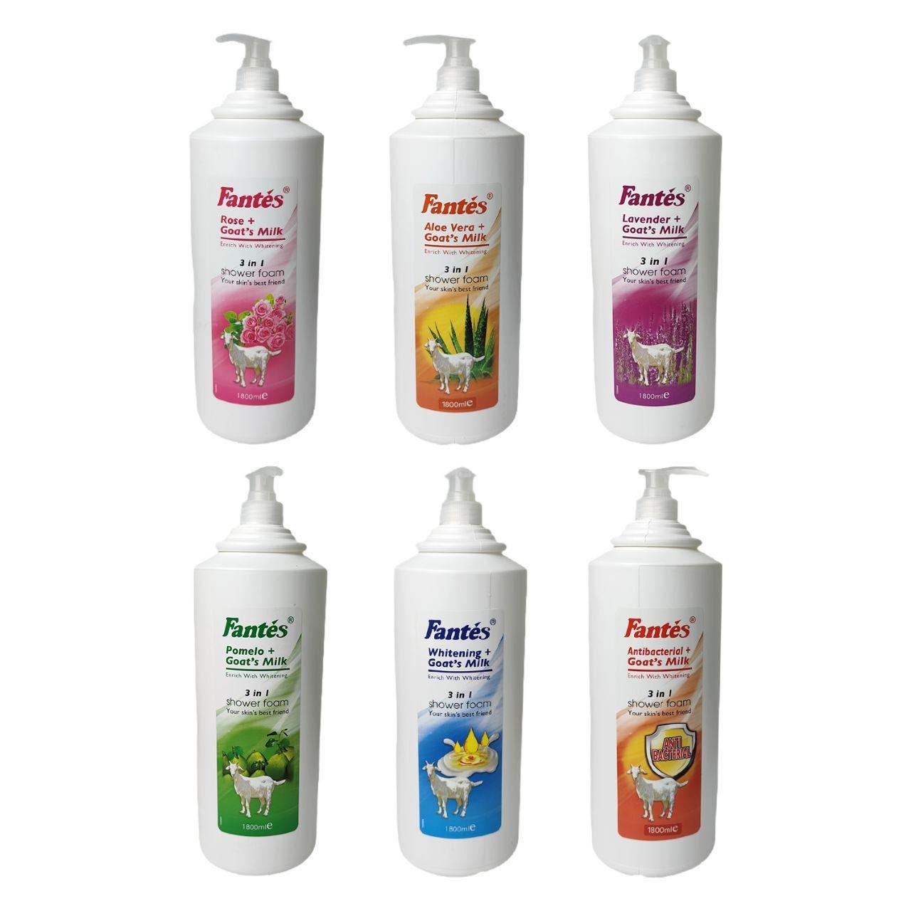 Fantes Goat Milk Shower Foam 1800ML