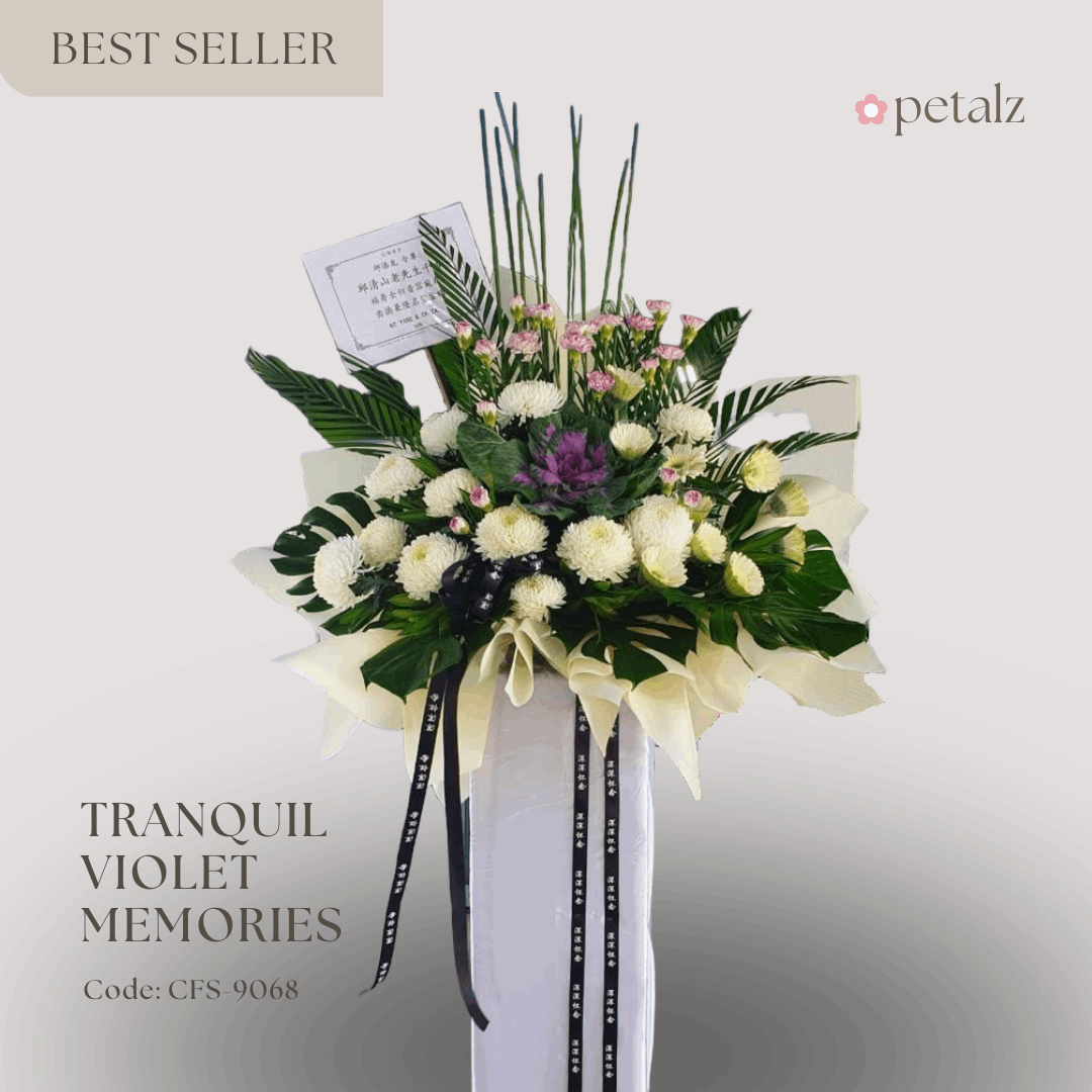 Tranquil Violet Memories Condolences