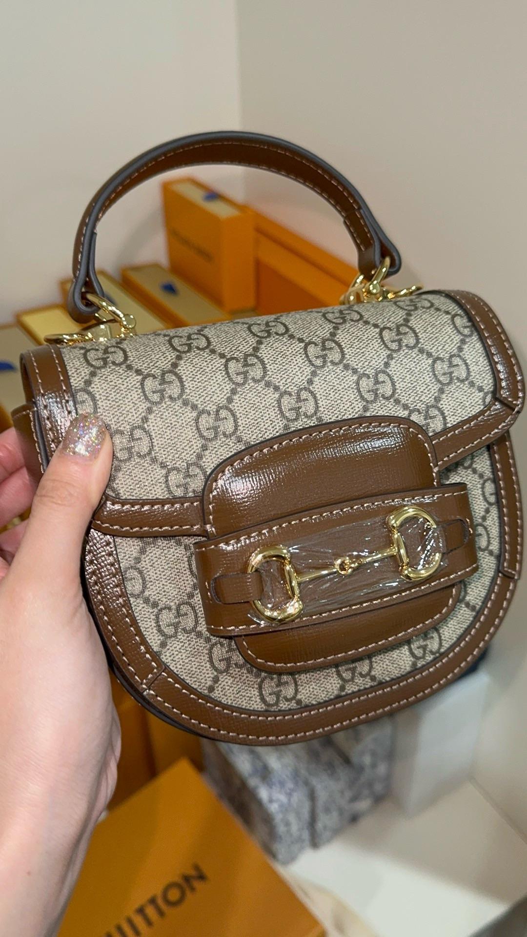 GUCCI HORSEBIT 1955 MINI TOP HANDLE BAG