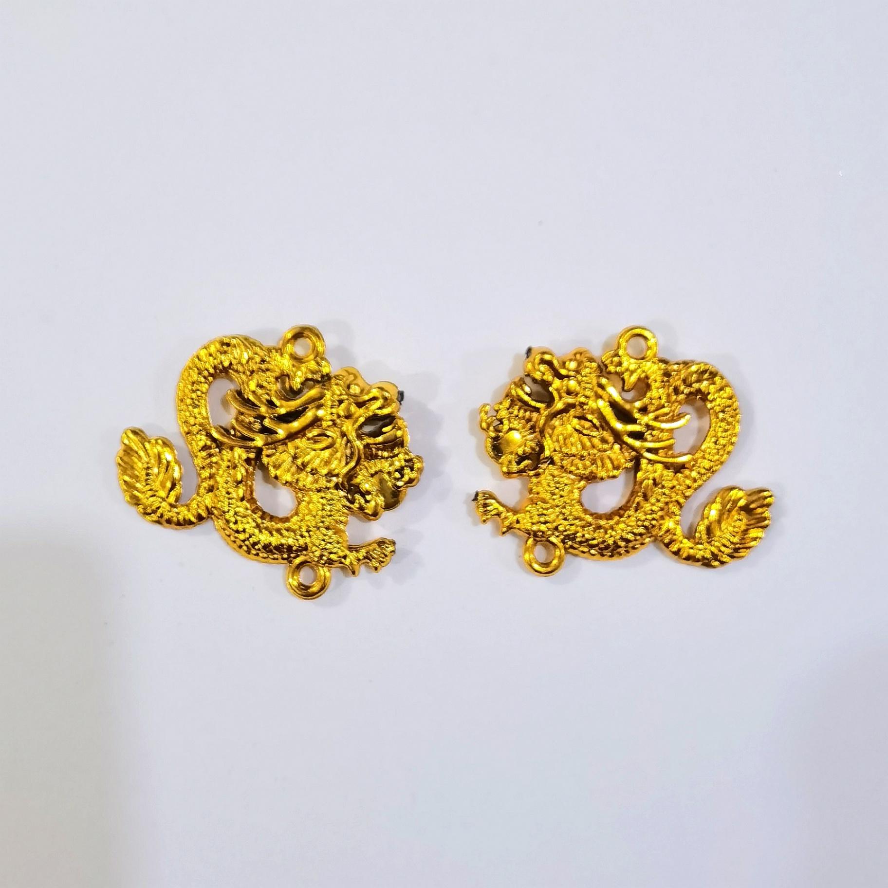 镀金小扁龙4.5㎝