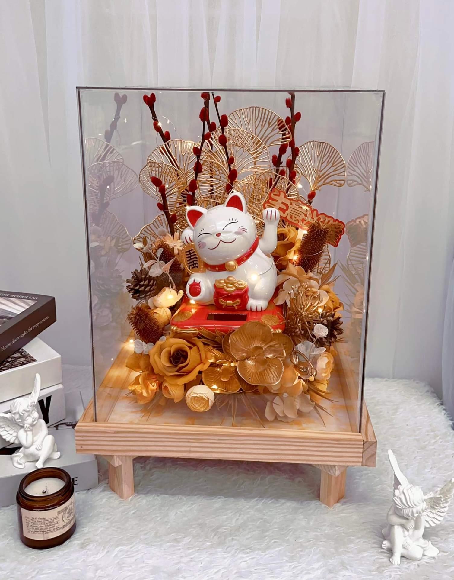 Opening Flower Box 05 ( Glass Box )