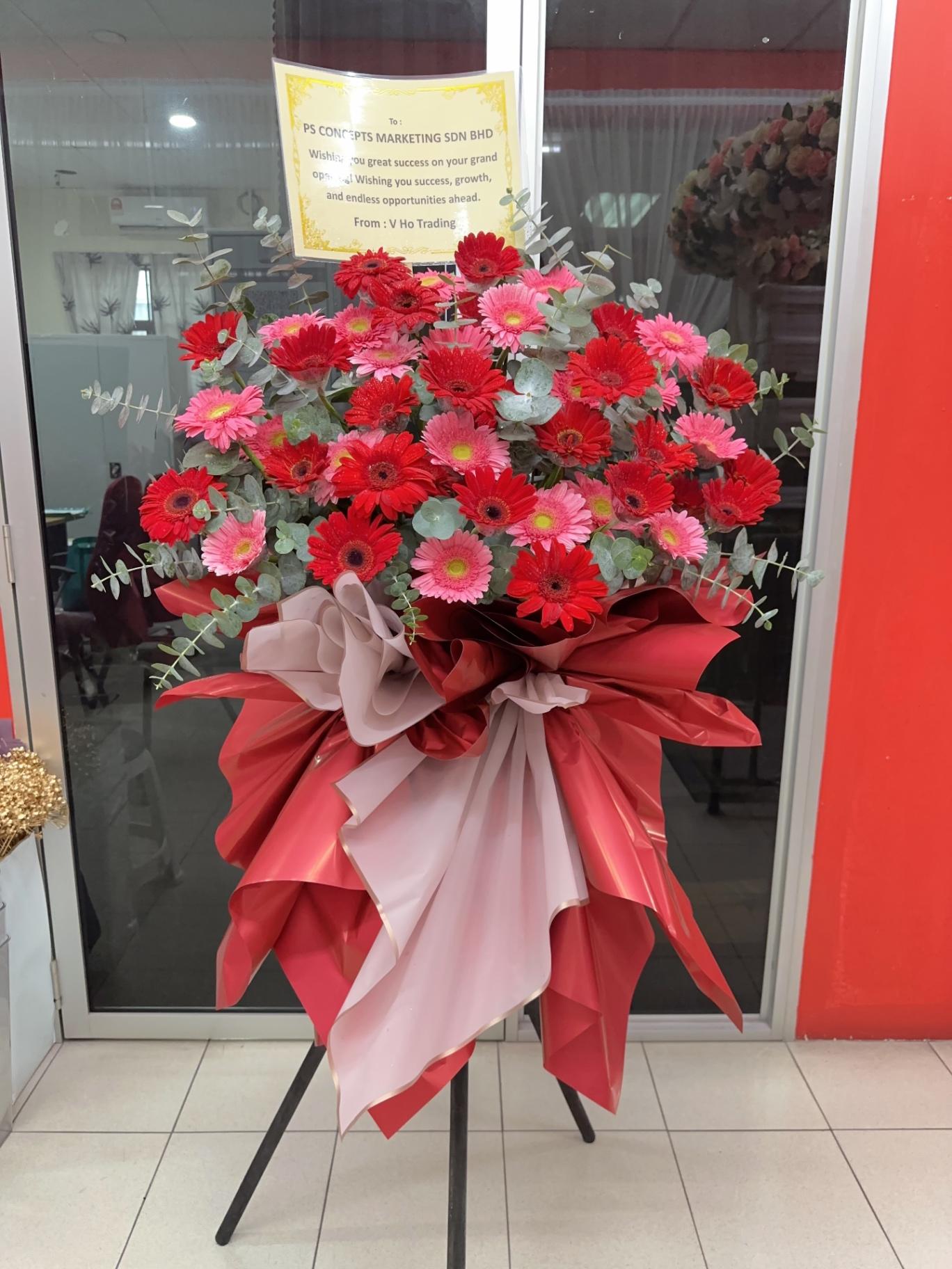 Opening flower stand 24