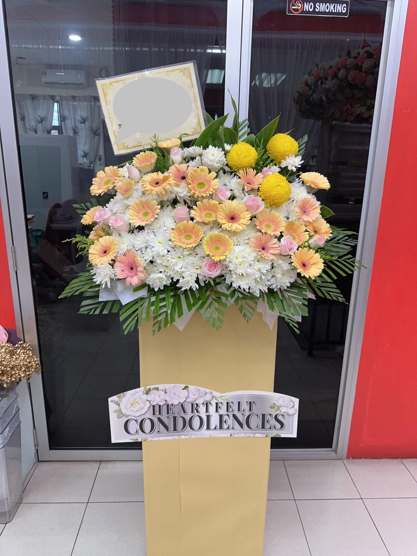 Funeral flower stand 19