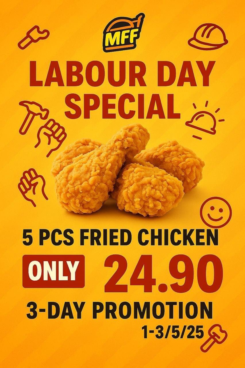 5PCS CHICKEN PROMO
