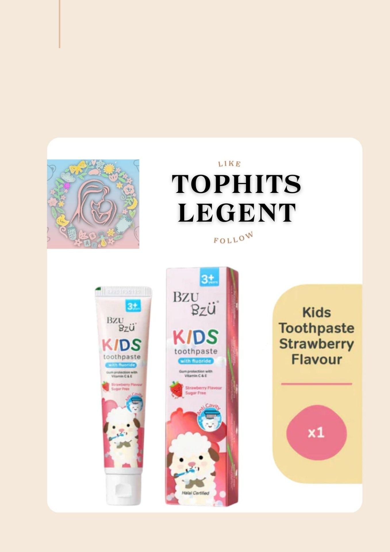 Kids Toothpaste Strawberry Flavour (50g)