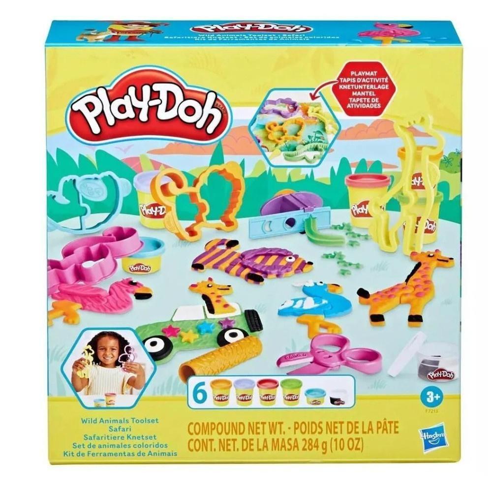 Play-Doh Wild Animals Safari Tool Set