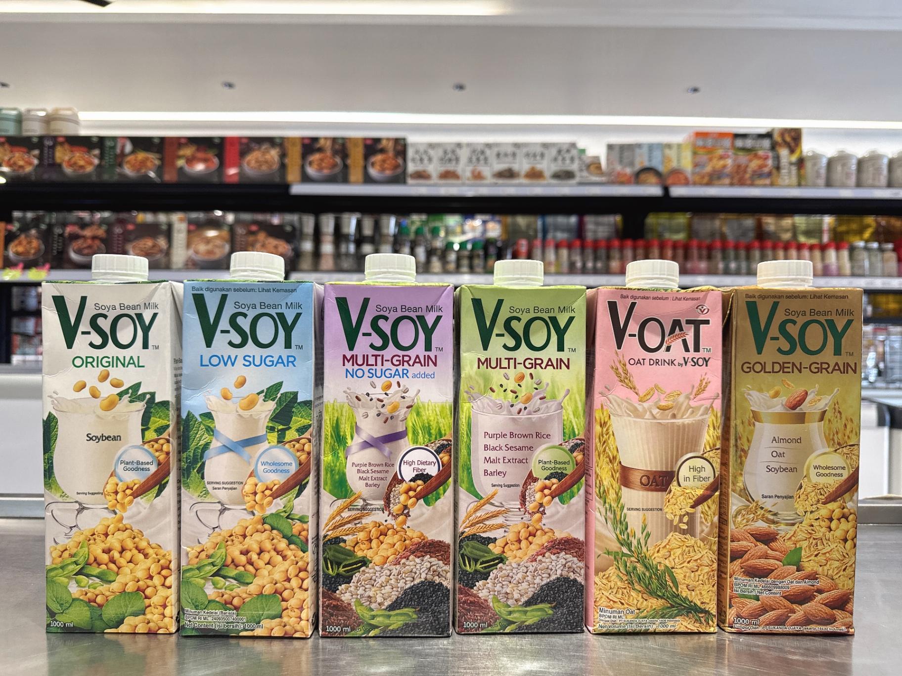 V SOY DRINKS