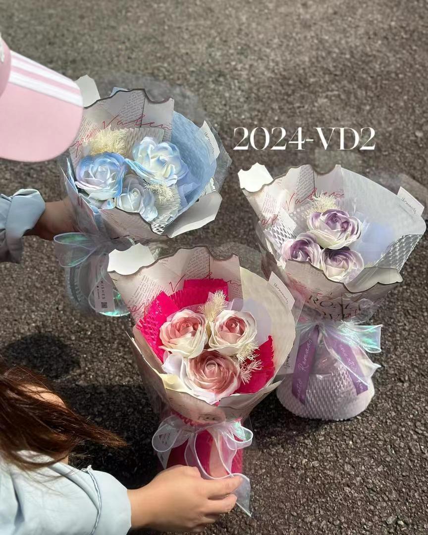 2024 - VD2 3朵多层玫瑰