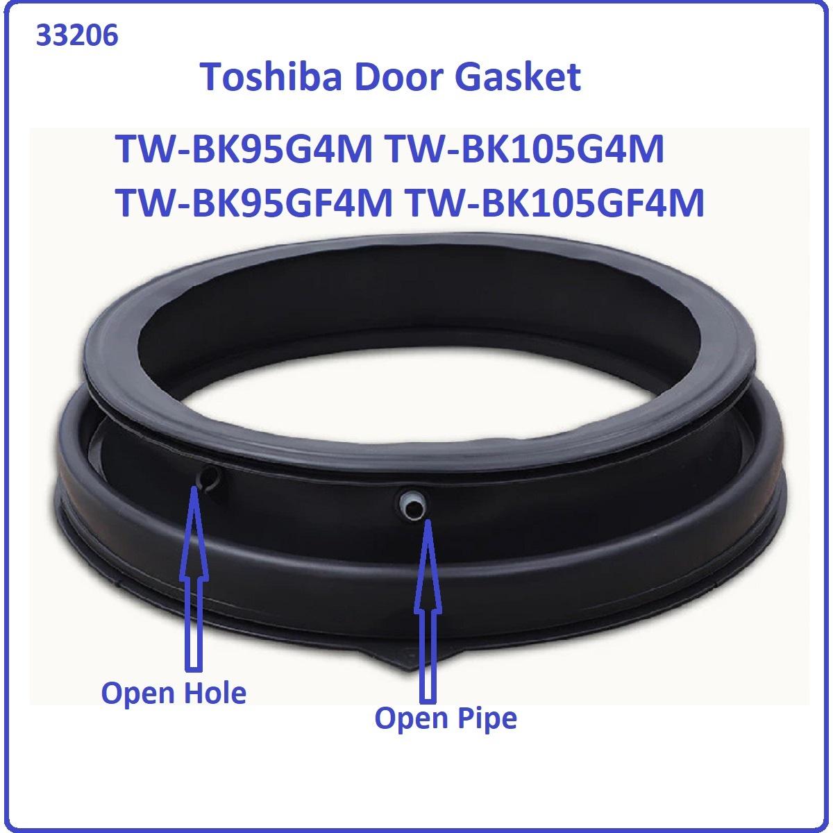 Toshiba TW-BH95M4M / TW-BH105M4M / TW-BH105M4S / TW-BH105M4M Door Gasket Original for washing machine use