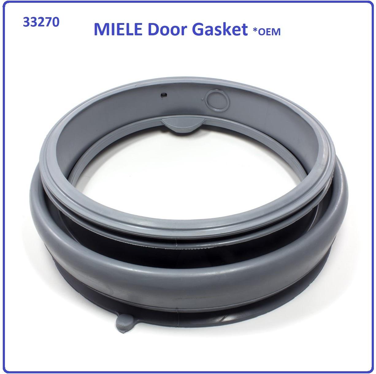 Miele Door Gasket with Pipe for washing machine use
