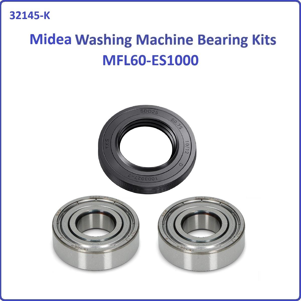 MIDEA MFL60-ES1000 Drum Shaft for washing machine use Bearing Kit