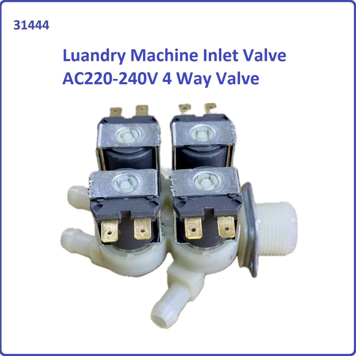 Luandry Machine 4 way Inlet Valve AC 220-240V for washing machine use
