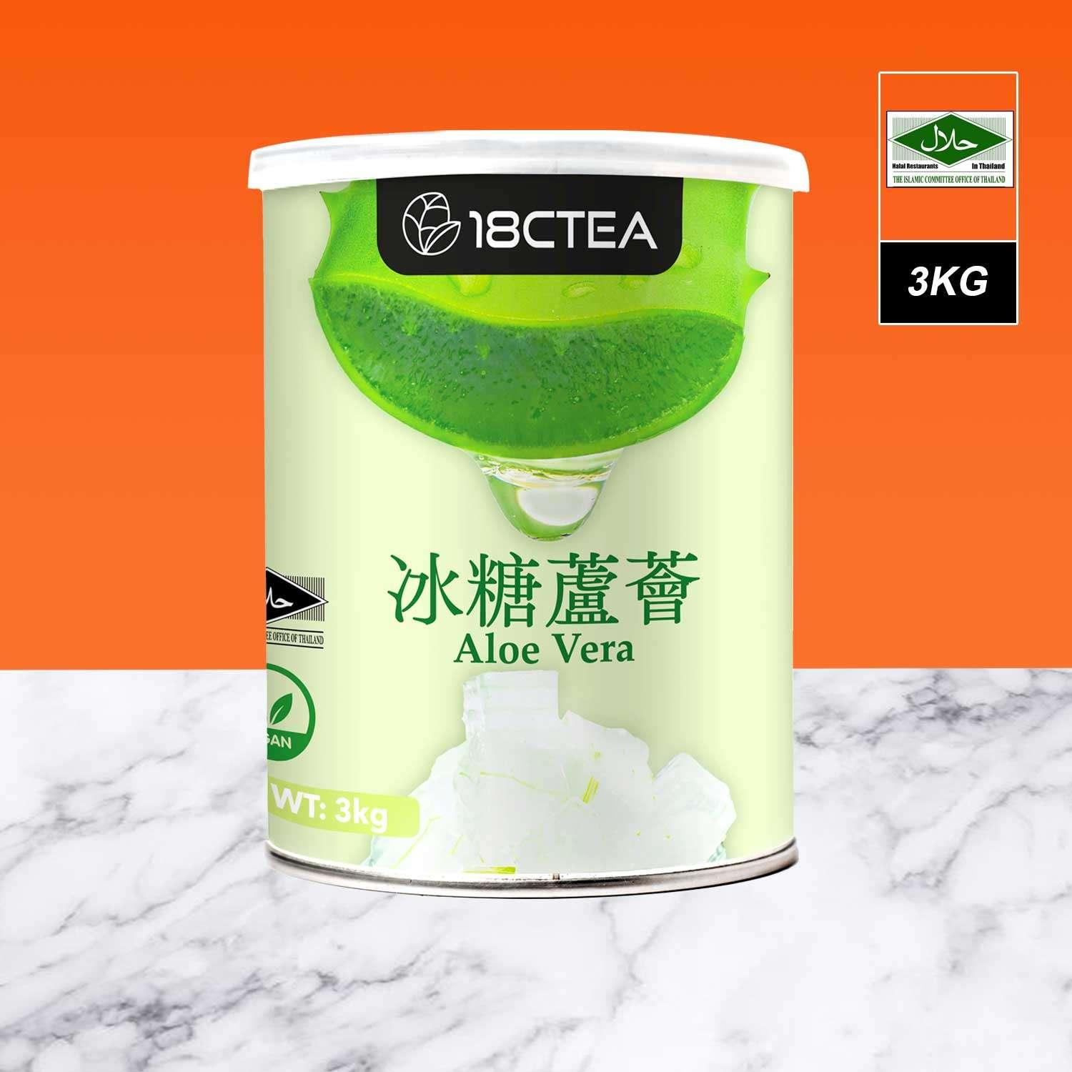 Aloe Vera (White) Canned 3kg 【HALAL】冰糖蘆薈(白肉)