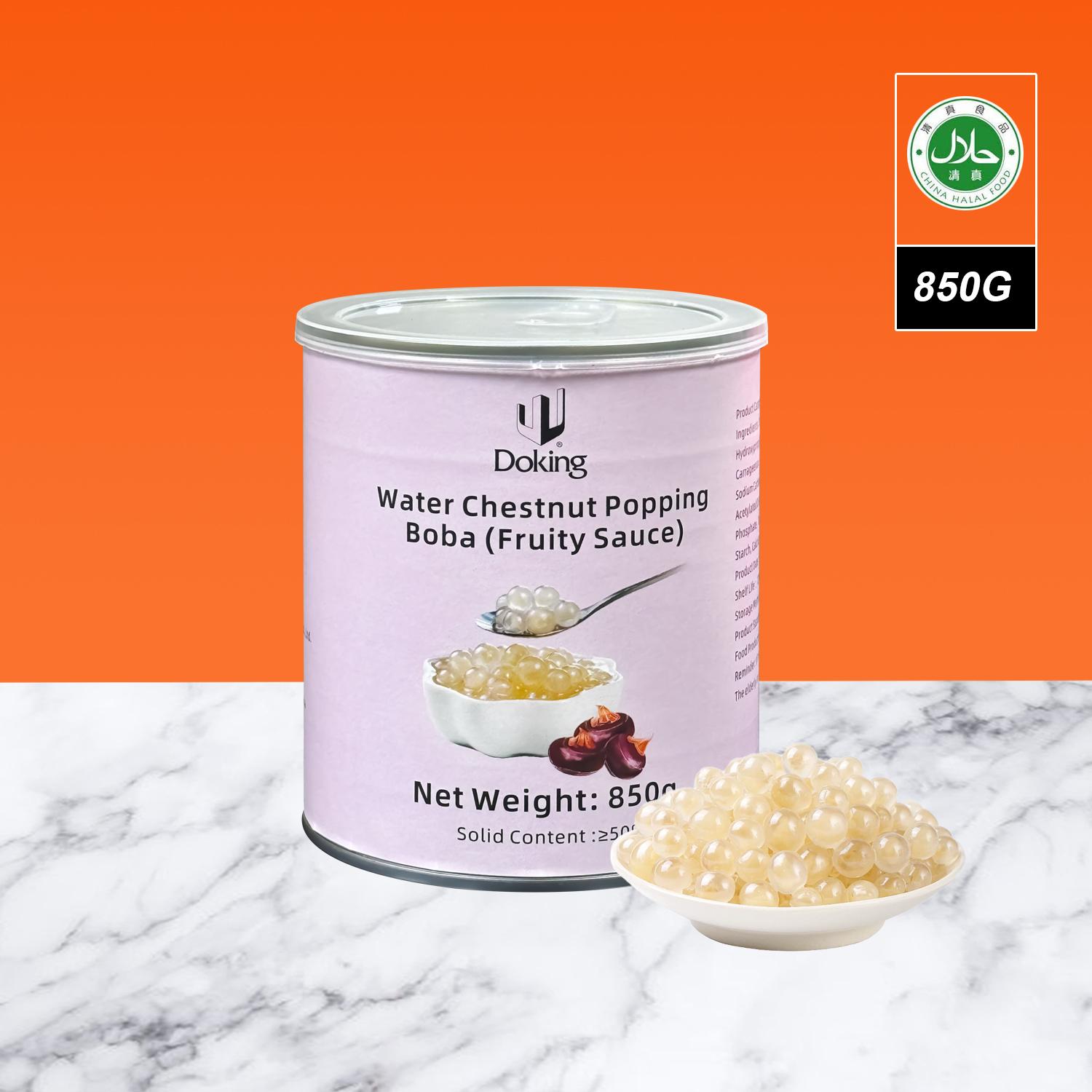 WATER CHESTNUT POPPING BOBA 850G