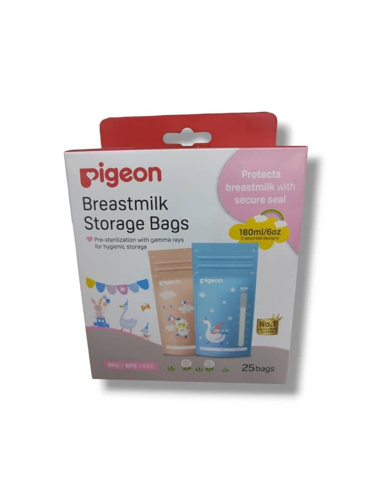 Pigeon Breast Milk Storage Bag Animal 79321M 180ml
