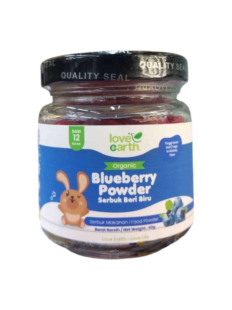 Love Earth Organic Blueberry Powder 40g