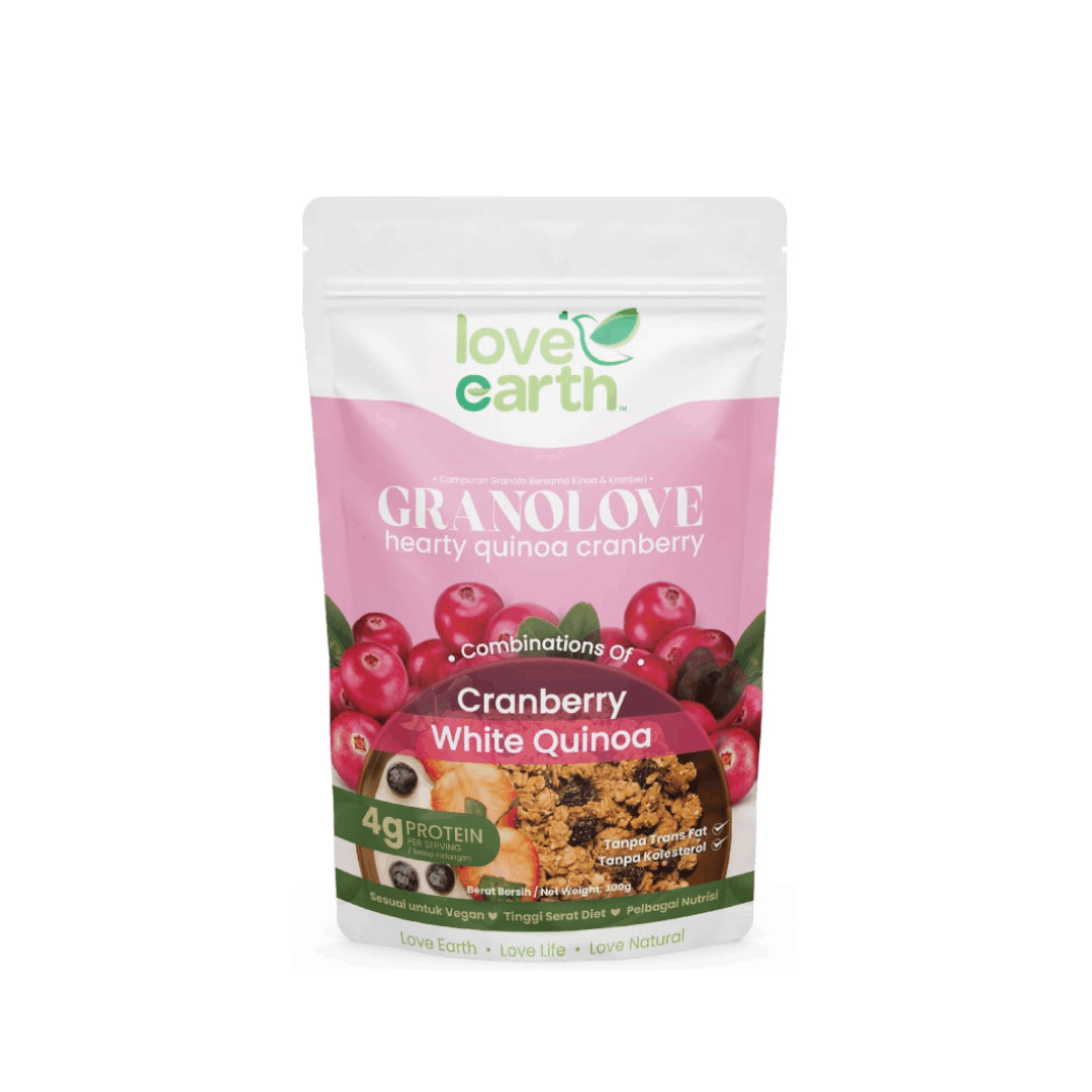 Love earth granolove cranberry 300g