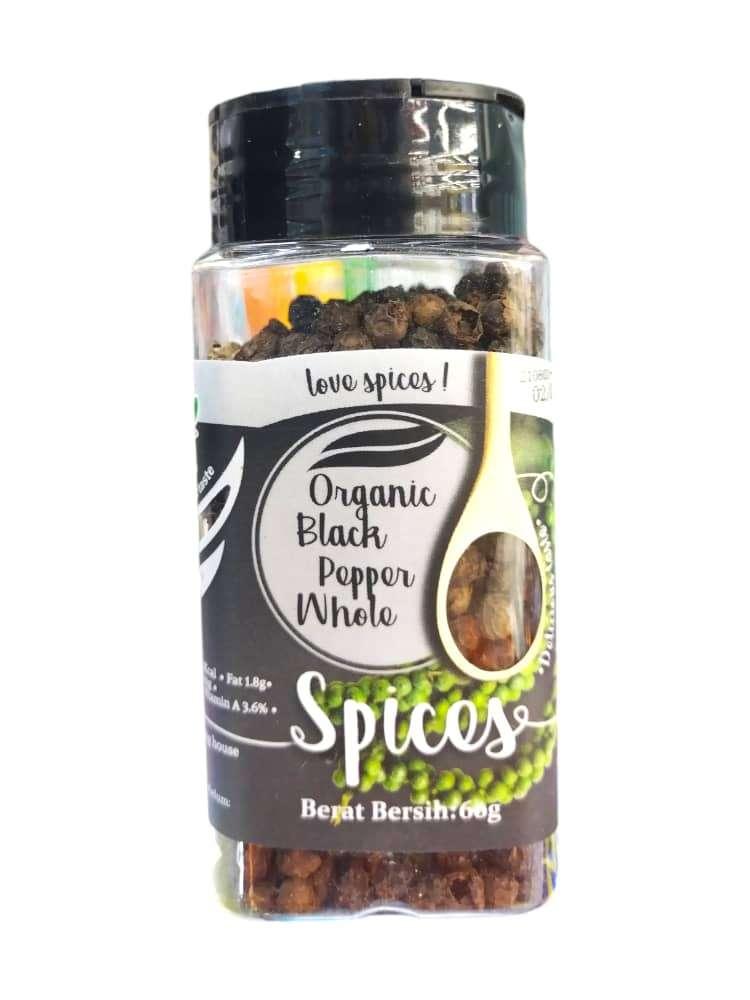 Love Earth Black Pepper Whole 60g