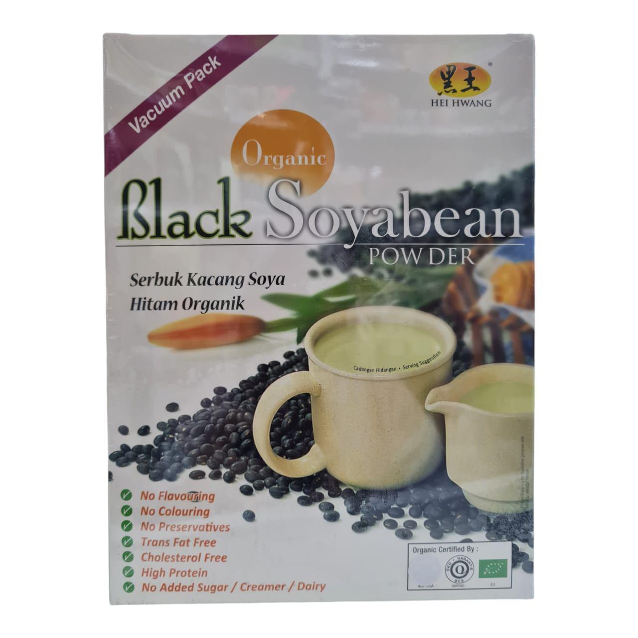 Hei Hwang Pure Organic Black Soyabean Powder 200g x 2bags