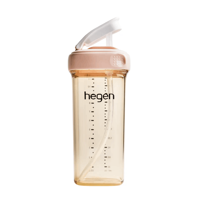 Hegen PCTO 330ml 11oz straw cup PPSU pink V2