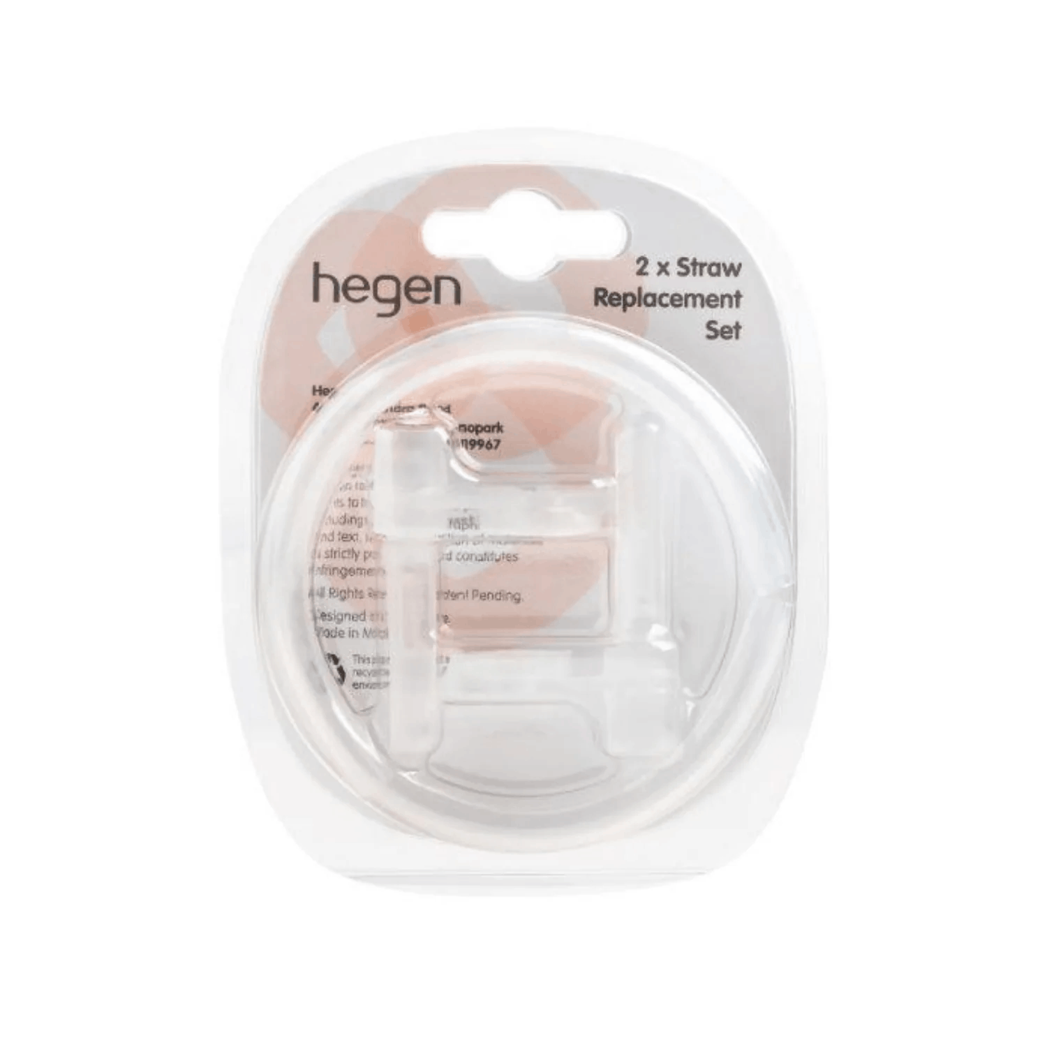 Hegen straw replacement set (2pack)
