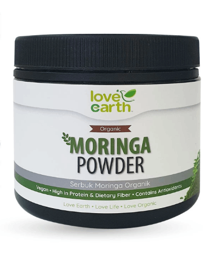 Love earth organic moringa leaf powder (185g)