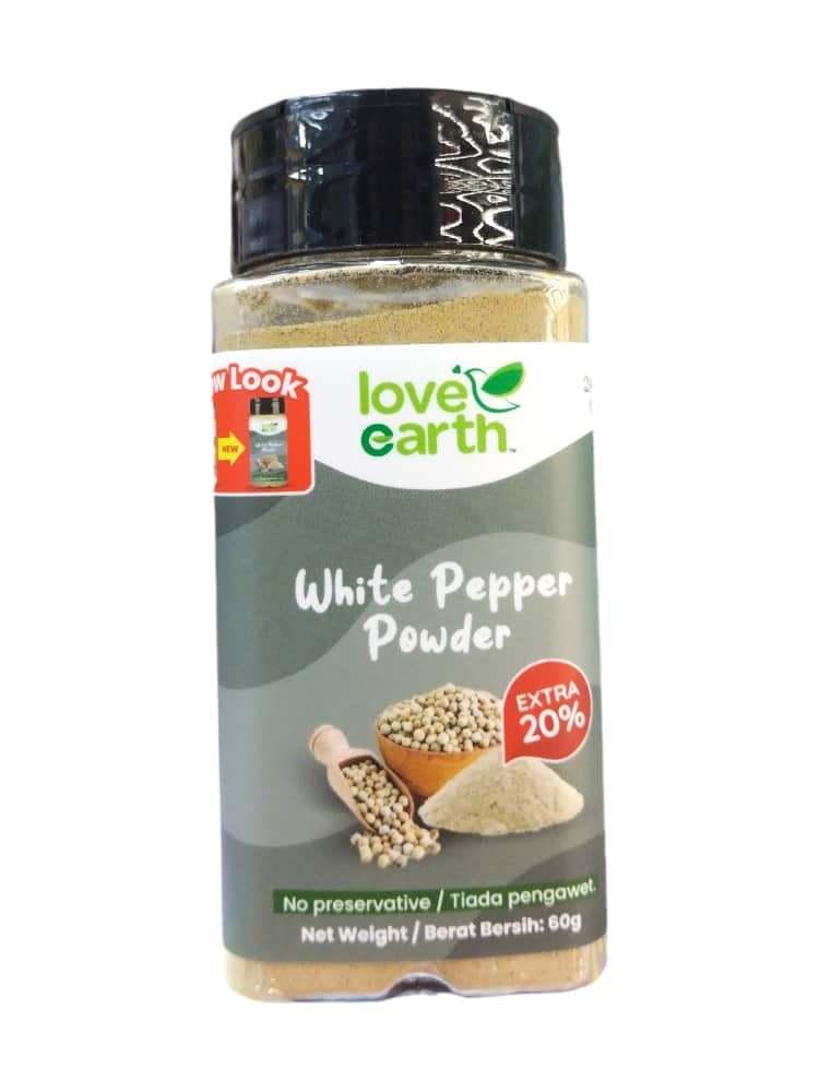 Love Earth White Pepper Powder 60g