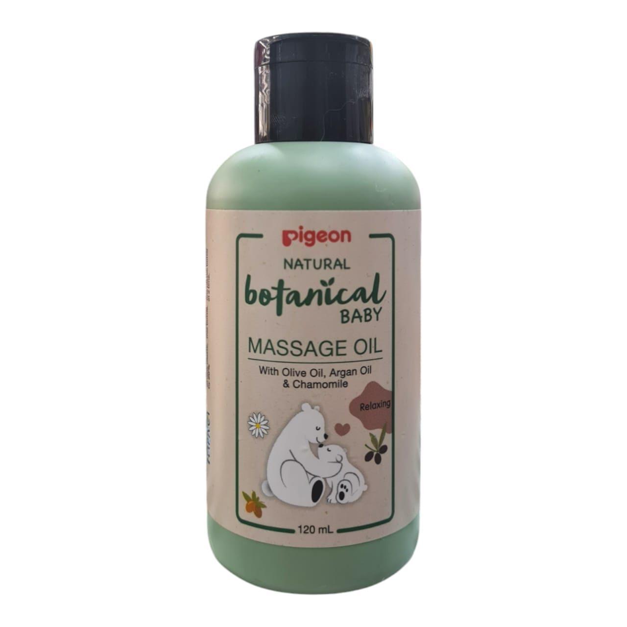 Pigeon Natural Botanical Baby Massage Oil 120ml