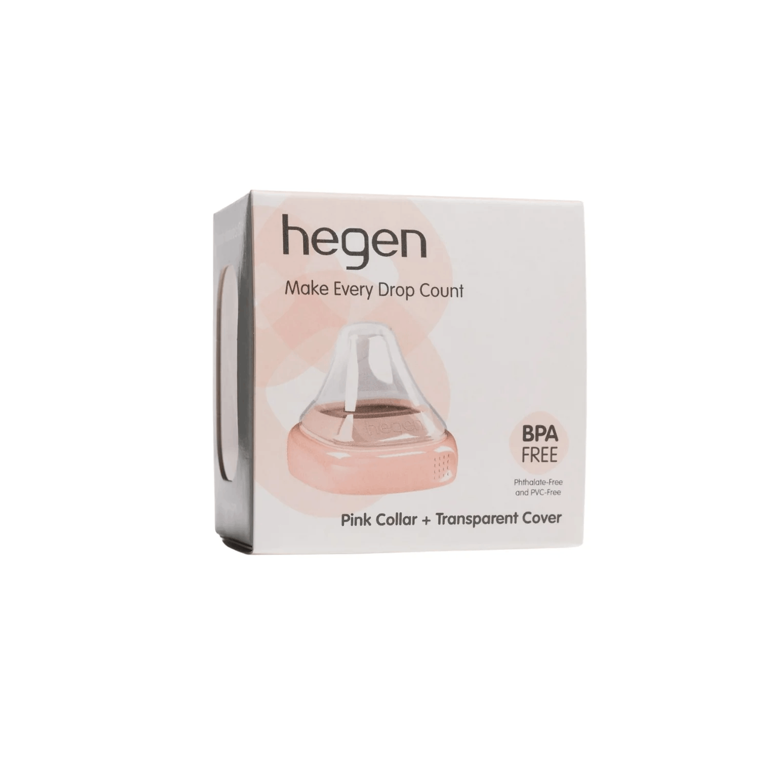 Hegen PCTO collar & transparent cover pink