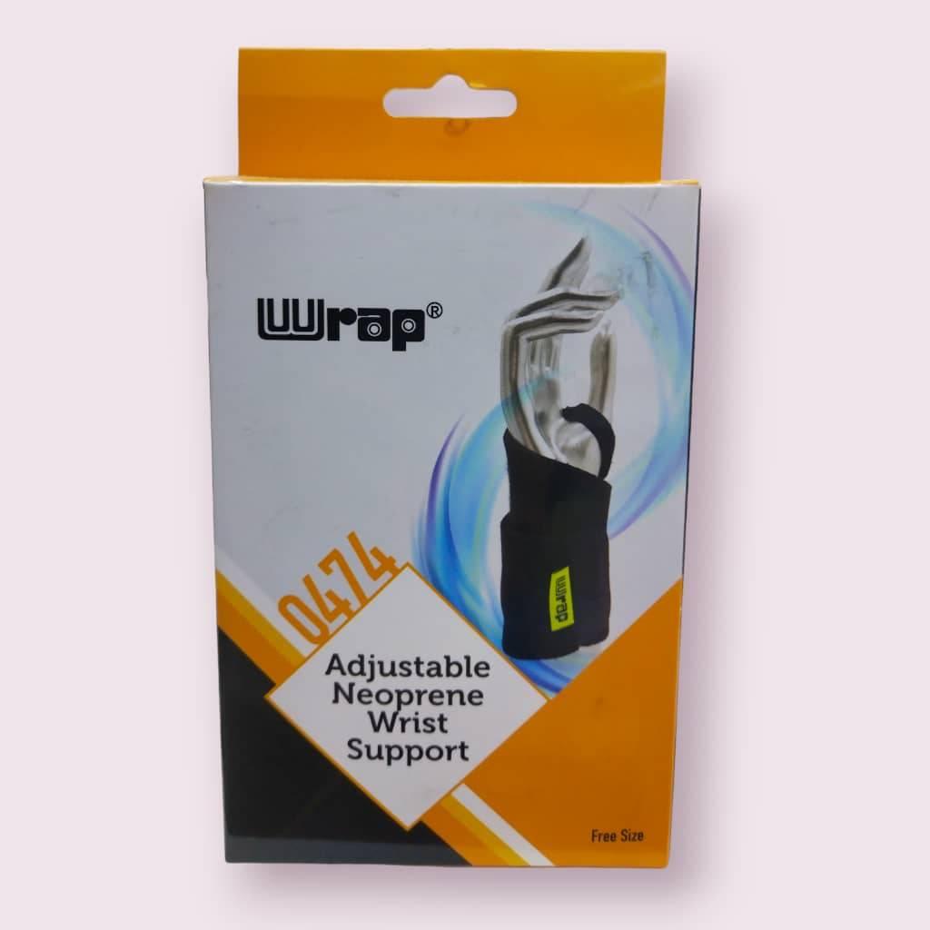Wrap Adjustable Neoprene Wrist Support 0474