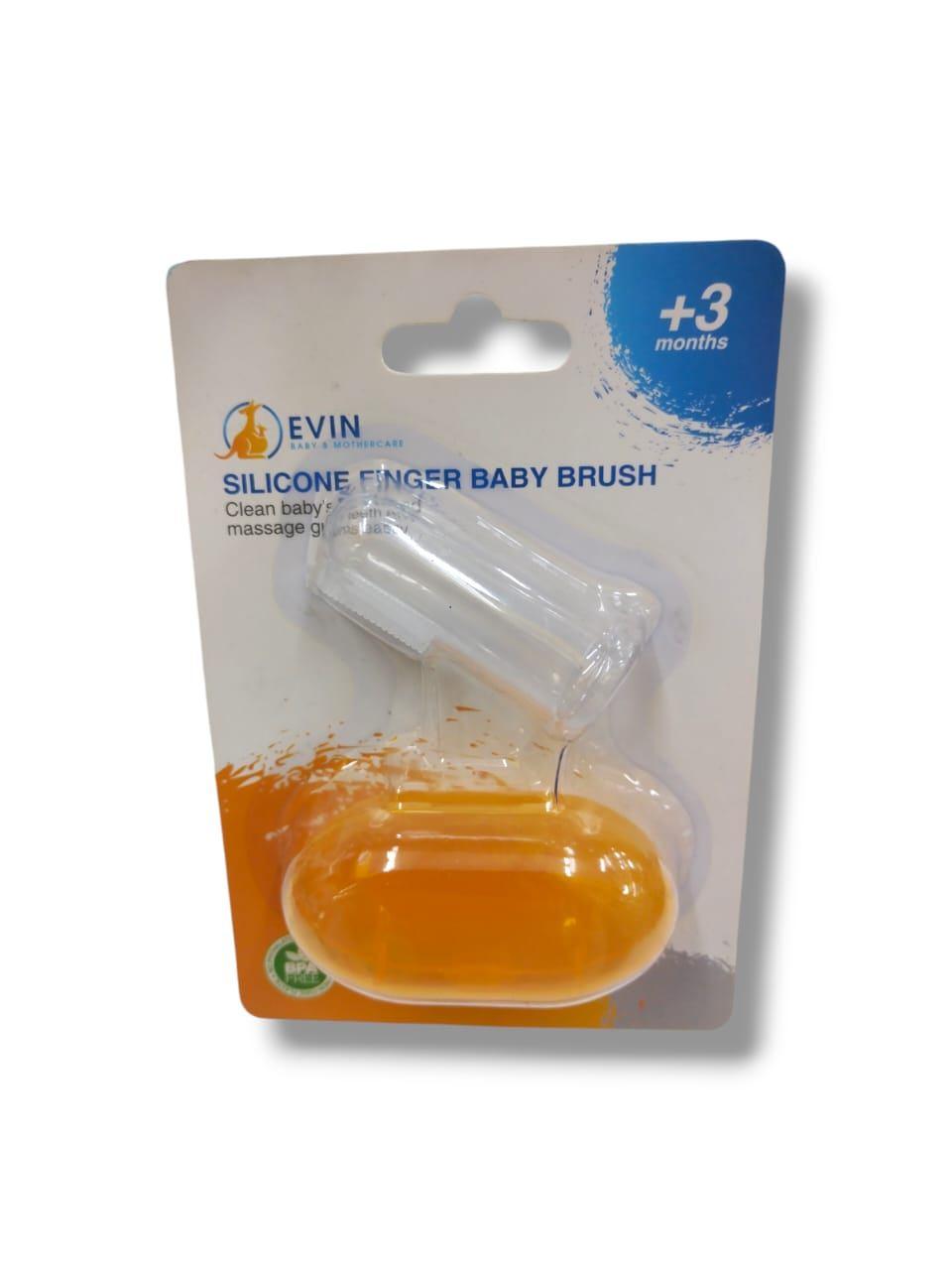Evin Silicone Finger Baby Brush 3M+