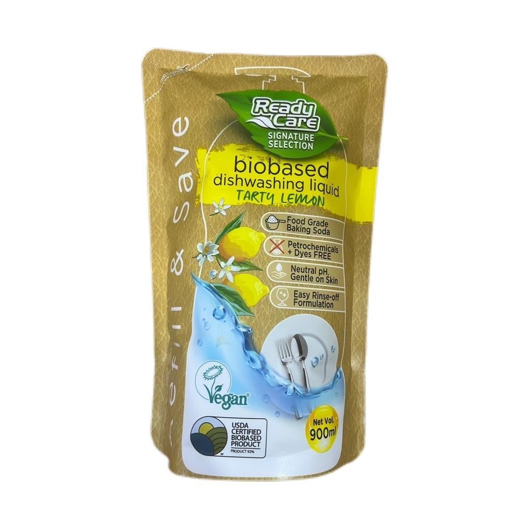 Biobased Dishwashing Liquid Tarty Lemon Refil 900ml