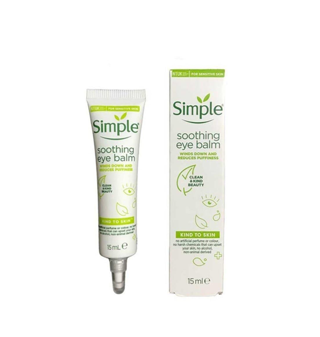 Simple Kind To Skin Soothing Eye Balm 15ml