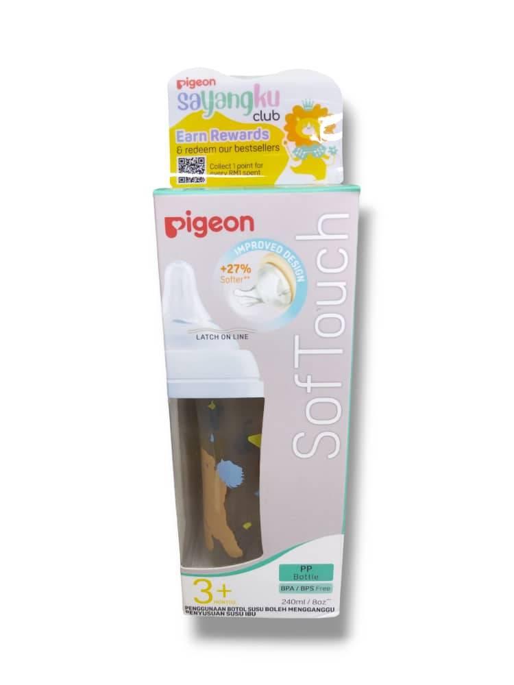 Pigeon Soft Touch Wide Neck (Bear) HA11B 240ml